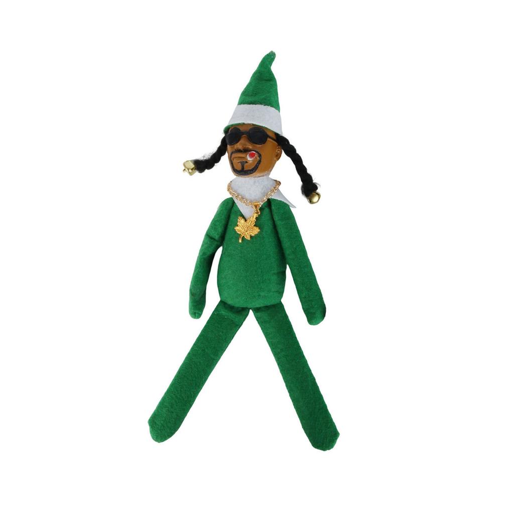 10 Inches Christmas Elf Doll Resin Plush Toys Christmas Ornaments for Home Festival Party