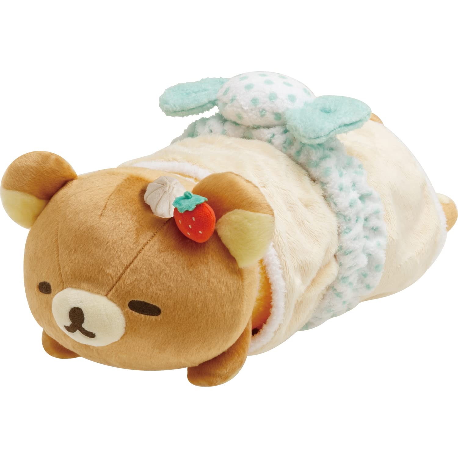 Rilakkuma Strange Amusement Park Roll Cake Cushion MF64101
