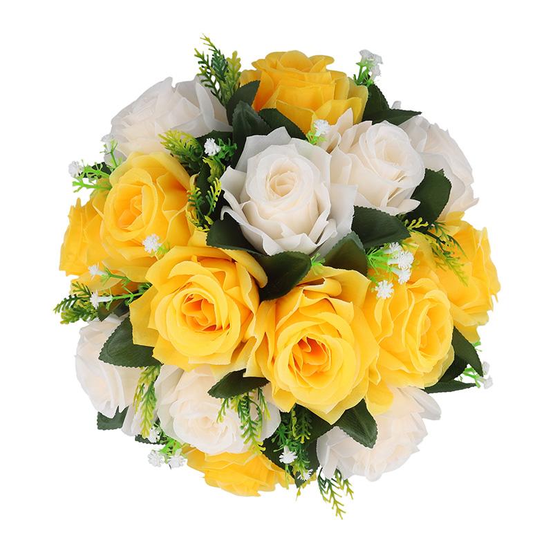 1 pièce Centre de table Décorations de table Décor Guide de chemin Boule de roses Colonne romaine Décoration de fête de mariage Magnifique