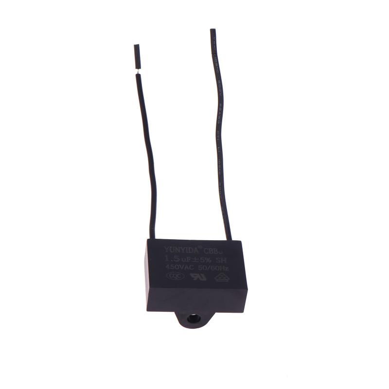 Cbb61 450V Lüfterkondensator 1/1.2/1.5/2/2.5/3/4/5/6/10 Uf Deckenventilator Motor Betrieb Rechteck Kondensatoren Kit