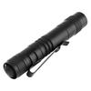 395nm UV Flashlight AAA Battery Powered Mini Blacklight Pocket Clip Black Aluminum Pen Light