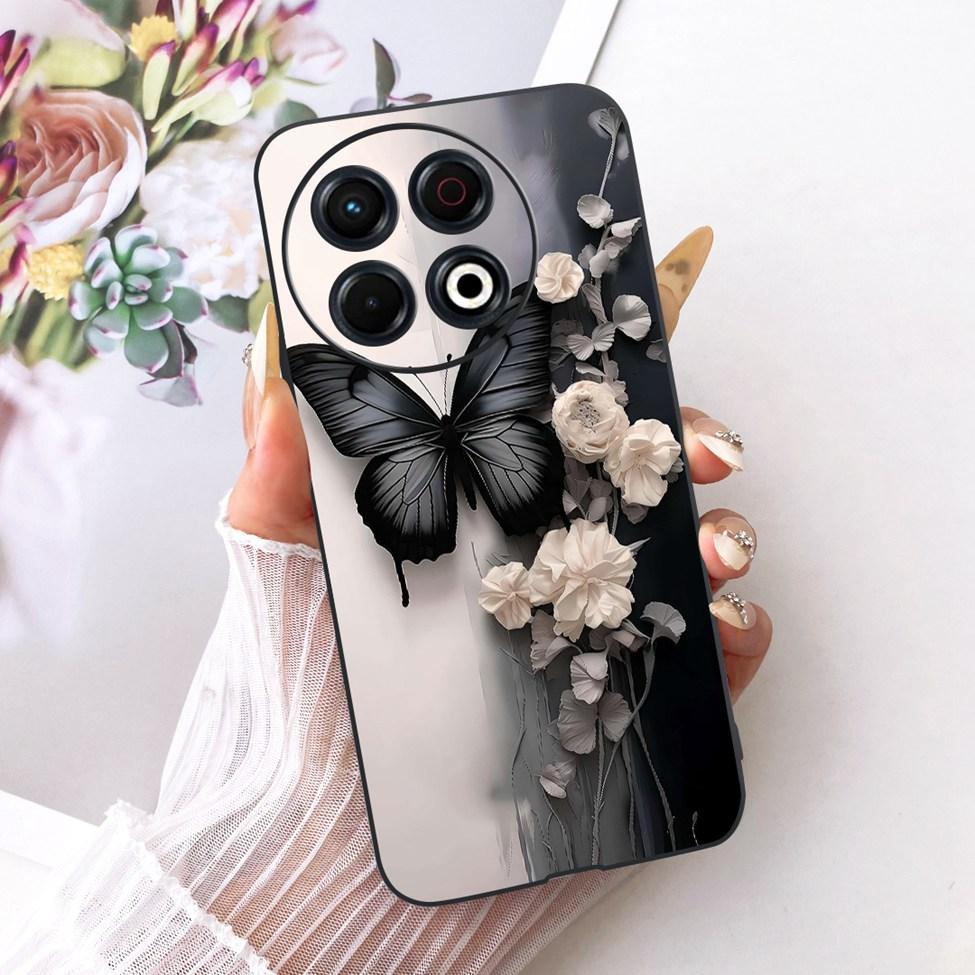 Phone Case For Tecno Spark 30 Pro 4G Cover KL7 Luxury Fashion Cute Cat Funny Painted Bumper For Tecno Spark 30 Pro 4G Casing