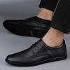Men's Shoes Leather Formal Shoes for Men Oxfords Male Wedding Party Office Business Shoe