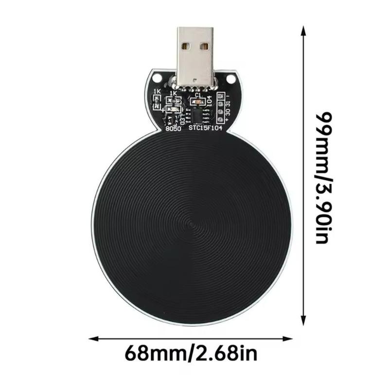 Portable Schumann  Generator 7.83Hz Square  Technology Universal For Home Office Meditations Space & Travel Use