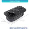 Car Headlight Switches Panel Decoration Sticker Trim Cover  Replace 3163-3709600-10 Black Cover Trim