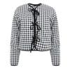 I Saw It First Womens/Ladies Gingham Jacket