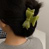 Rhinestone Acetate Shark Clip Elegant Small Hair Clip Ins Bowknot Hair Claw  Daily