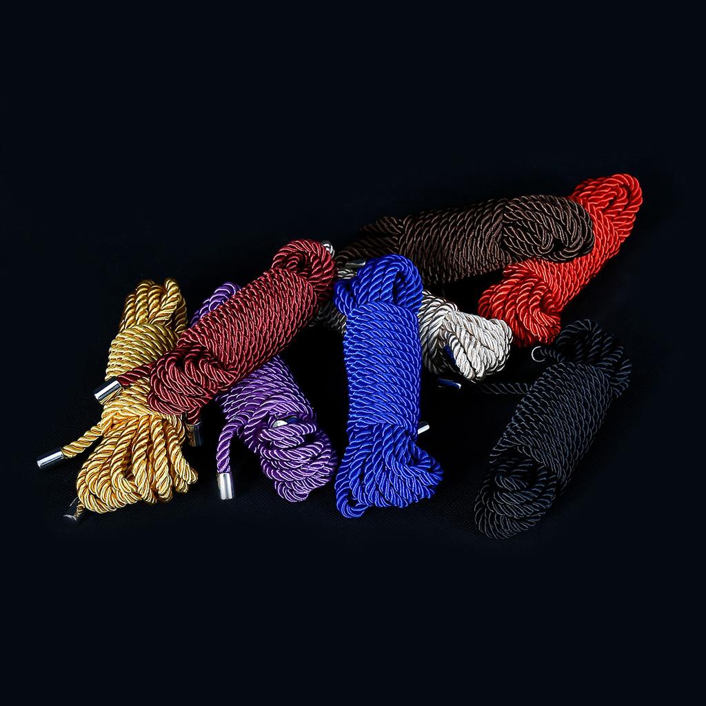 5M/10M Polyester Shibari Rope Adult SM Restraint Games BDSM Bondage Rope Body To Tied Binding Binder Erotic Sex Toys for