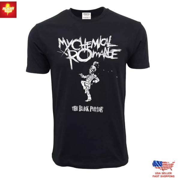 New Apparel MY CHEMICAL ROMANCE THE BLACK PARADE T SHIRT XXXXL