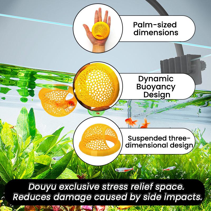 1Pcs Personalized Creative Fishing Tank Decoration Floating Fishing Lounge Activity Room Safety Material Accessories