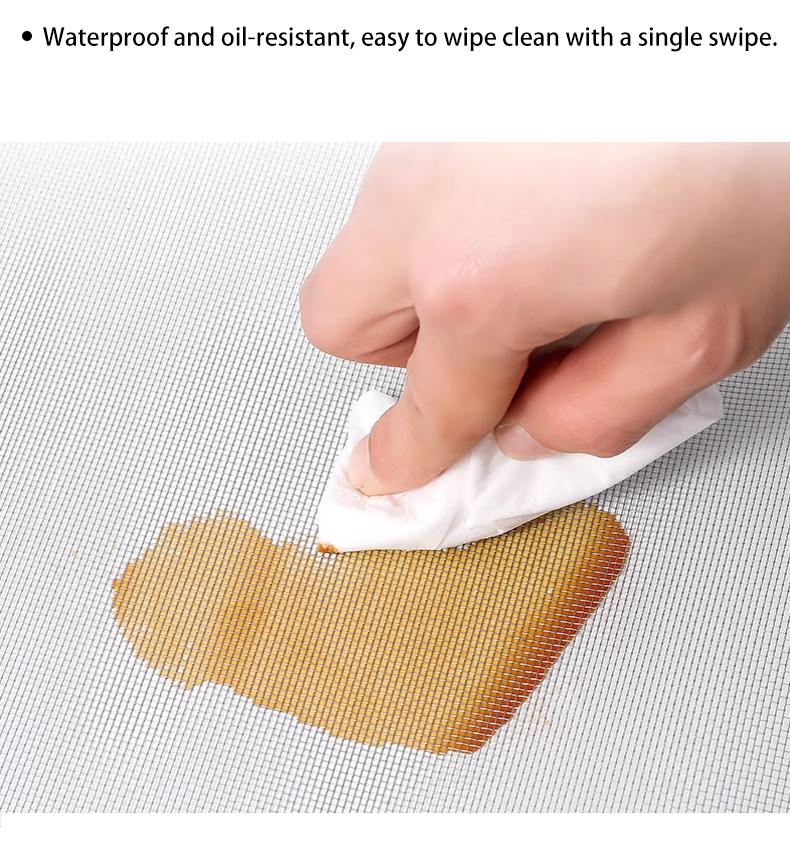 DIY Large Size Window Screen Mesh Pet-Proof and Mosquito/Insect Resistant Suitable for Balconies Gardens and More