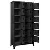 VidaXL Locker Cabinet Filing Cabinet Storage Furniture for Sports Equipment Cleaning Products Interior Office 339831