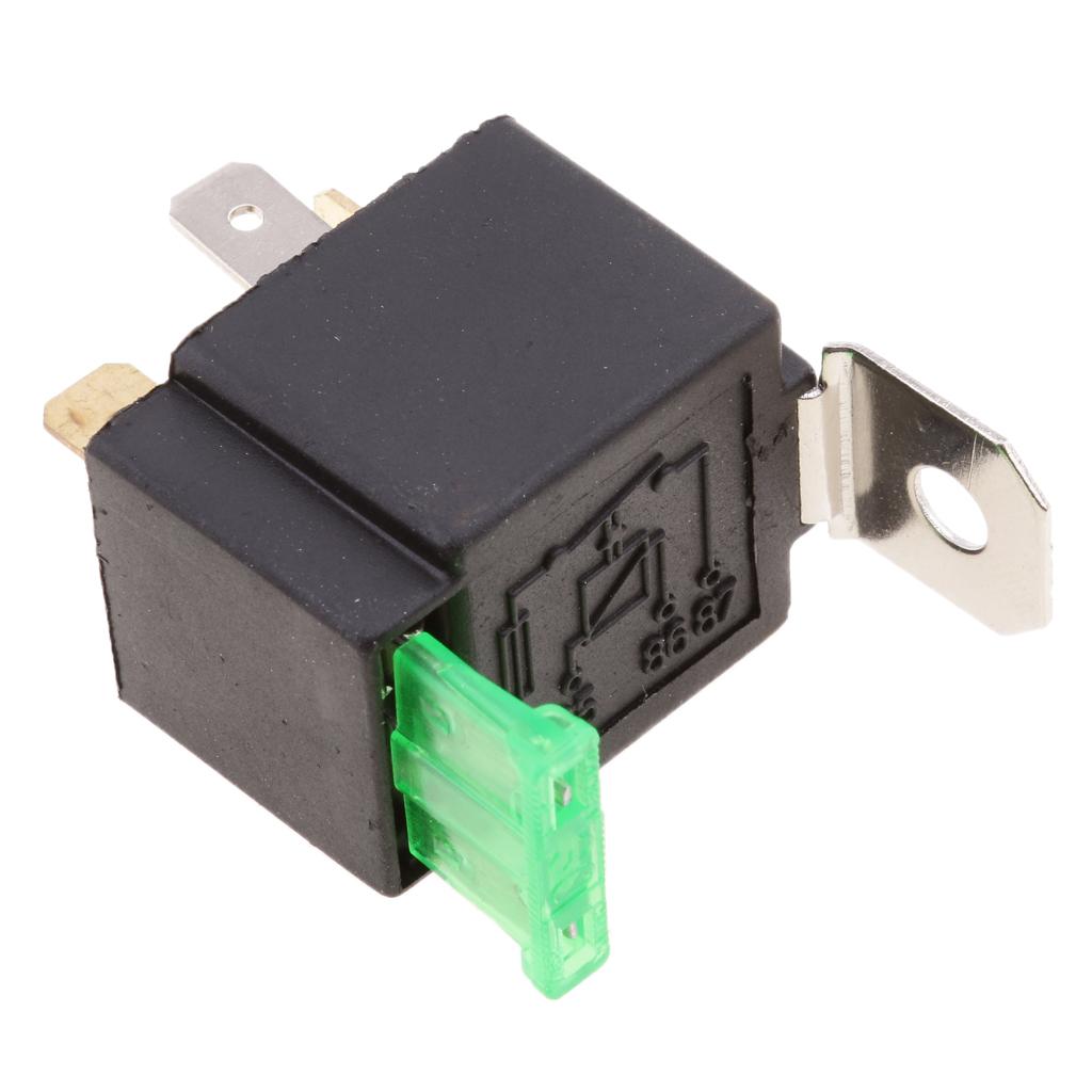 3 Sätze Kfz Vierpoliges Relais Sockel Stecker Halter Kabel