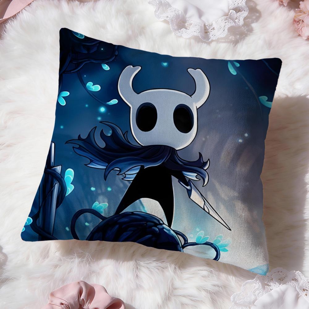 Game H-Hollow KnightS Cushion Cover Premium Comfort Reversible Pillow Cove -Two in One Design for Any Room & Car Interior