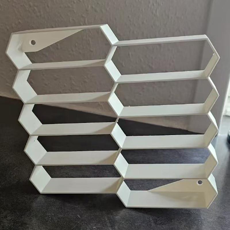 3D Printing Car Model Display Rack Creative 10 Grids Cars Model Storage Box Save Space Large Capacity Collection Show Holder