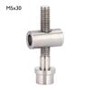 M5x30 35 40mm Titanium Alloy Bicycle Seatpost Fixed Bolt Round Head Screw
