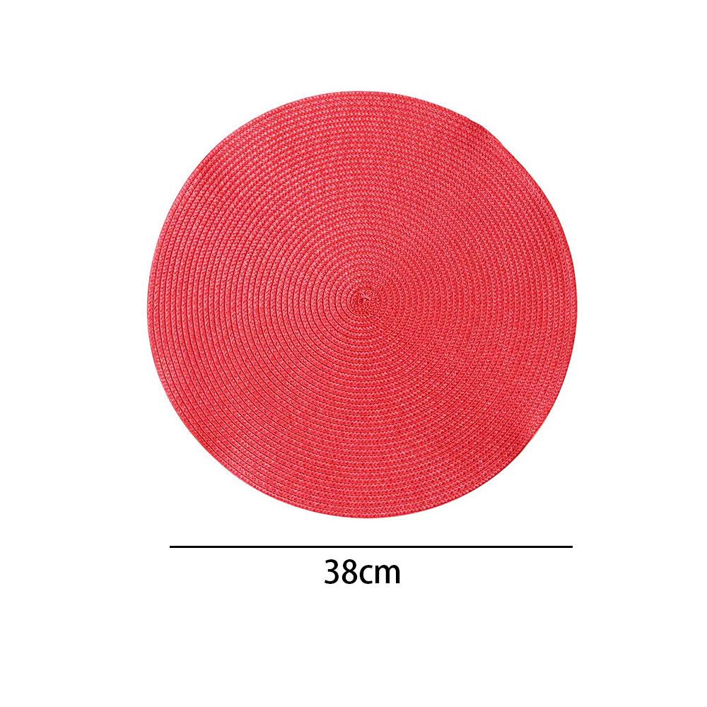 Durable Table Decoration Coffee Cup Weave Tableware Table Mat Placemat Coaster Tea Cup Pad