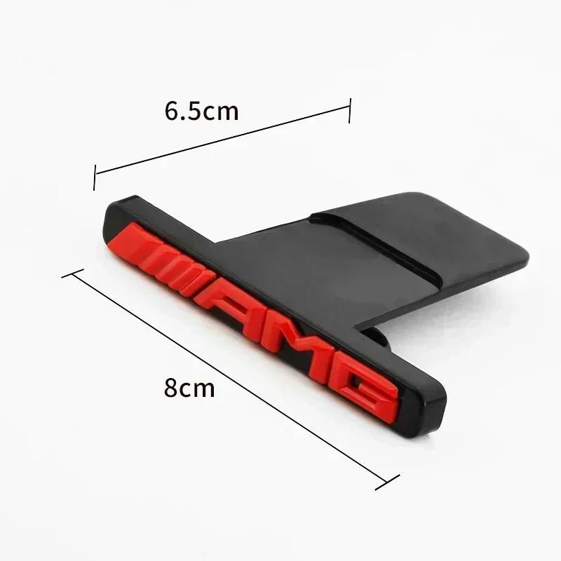 2025 Für Mercedes-Benz Auto Chrom Frontklappe Kühlergrill Emblem Abzeichen Auto Schmuckstück für Mercedes Benz AMG LOGO X253 X247 W205 W206 W21