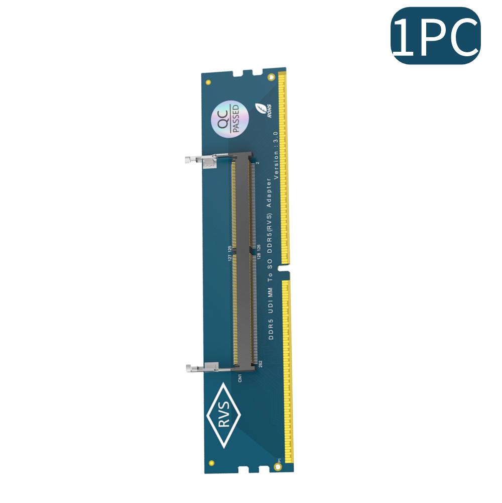 

DDR5 SO-DIMM Gaming Laptop RAM Memory Module Overcurrent Protection Laptop To Desktop SO-DIMM To PC DIMM Card for Desktop Laptop