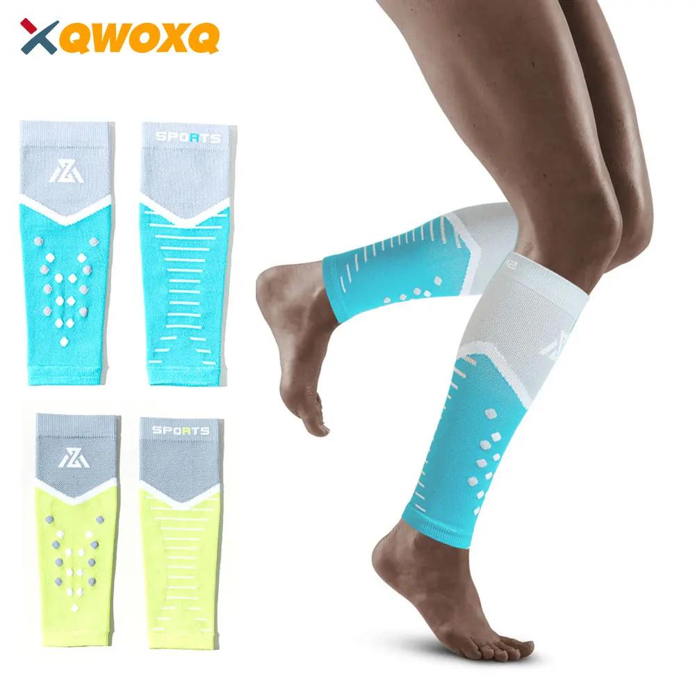 1 Pair Calf Compression Sleeve For Men Women Footless Support Runners Leg Sleeve Shin Splints Pain Relief