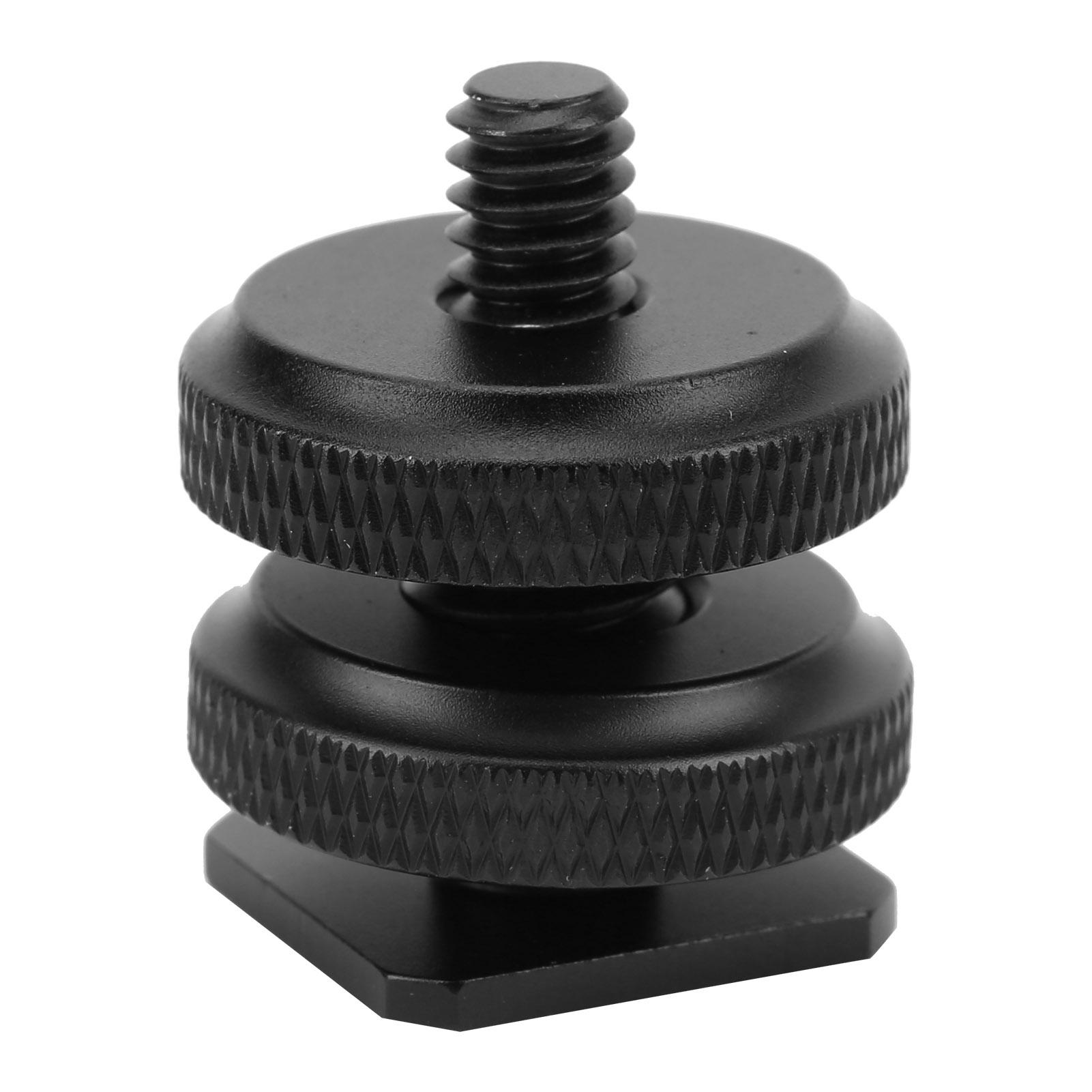 

Адаптер крепления горячего башмака камеры 1/4 дюйма Винт крепления камеры Башмак для вспышки к адаптеру винта штатива