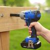 20V High-Torque Brushless Impact Wrench Kit - 370 Ft-lbs, 3,400 IPM, 1/2 Inch Cordless Electric Impact Gun with 6-Piece Drive