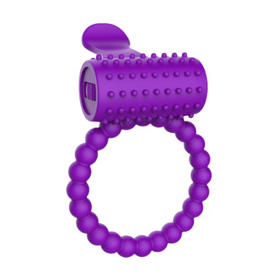 Safe Vibrator Safety Happiness Comfortable Material Enhance Vibrating Penis Foreskin Delay Ring Adults