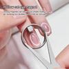 Hohler Katzenauge-Magnetstift für Gel-Nagellack Magnetischer Ring Nagelkunst-Werkzeugset DIY Salonqualität Maniküre-Zubehör