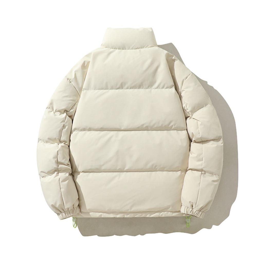 Couple men's down jacket new stand-up collar casual fashion thickened windproof warm bread clothing winter men's jacket