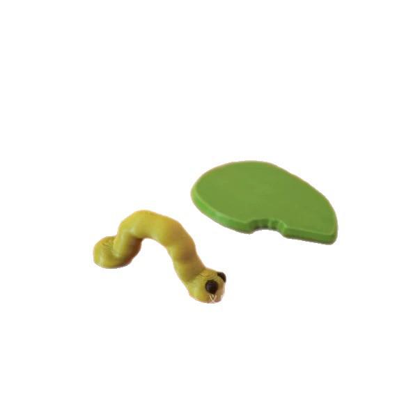 CaterClip Earthworm Glasses Brooch Ruler - Magnetic Toy Fixer