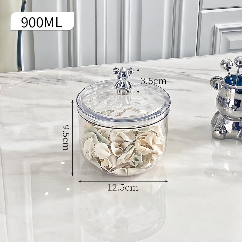 

Sealed Storage Can for Coffee Beans, Snacks, Candy, Dried Fruit, Melon Seeds, and Nuts