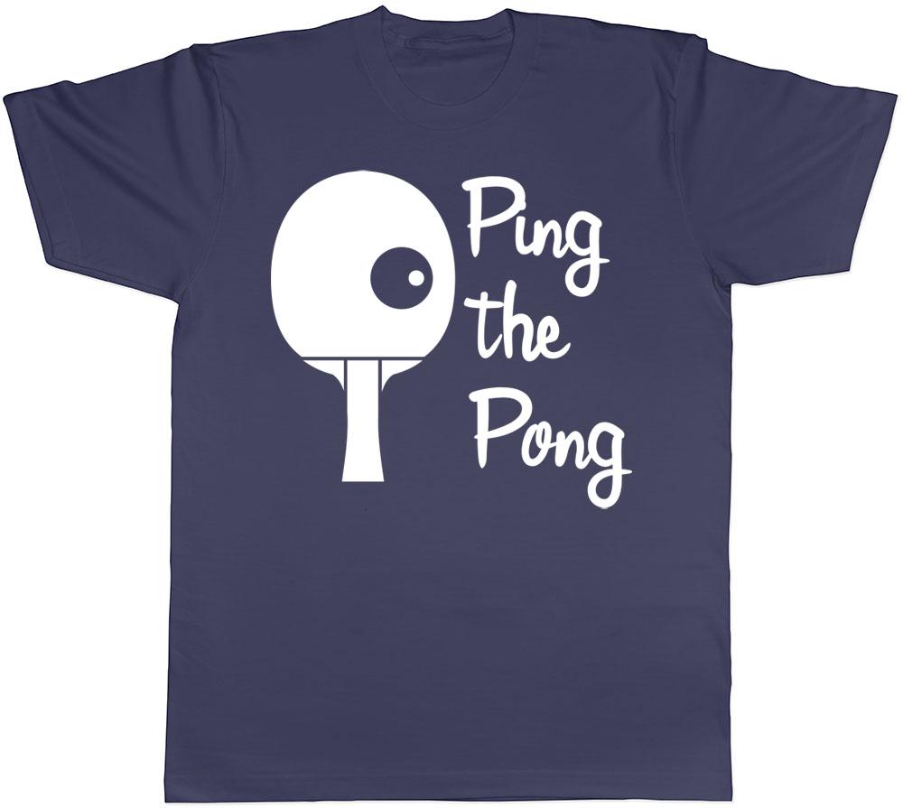 Ping the Pong Mens Womens Ladies Unisex TShirt