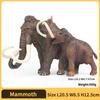 Ancient Mammoth Action Figure High Quality Toy Realistic Prehistoric Animales Model for Collectors Wild Animal Figurine Kids Smilodon