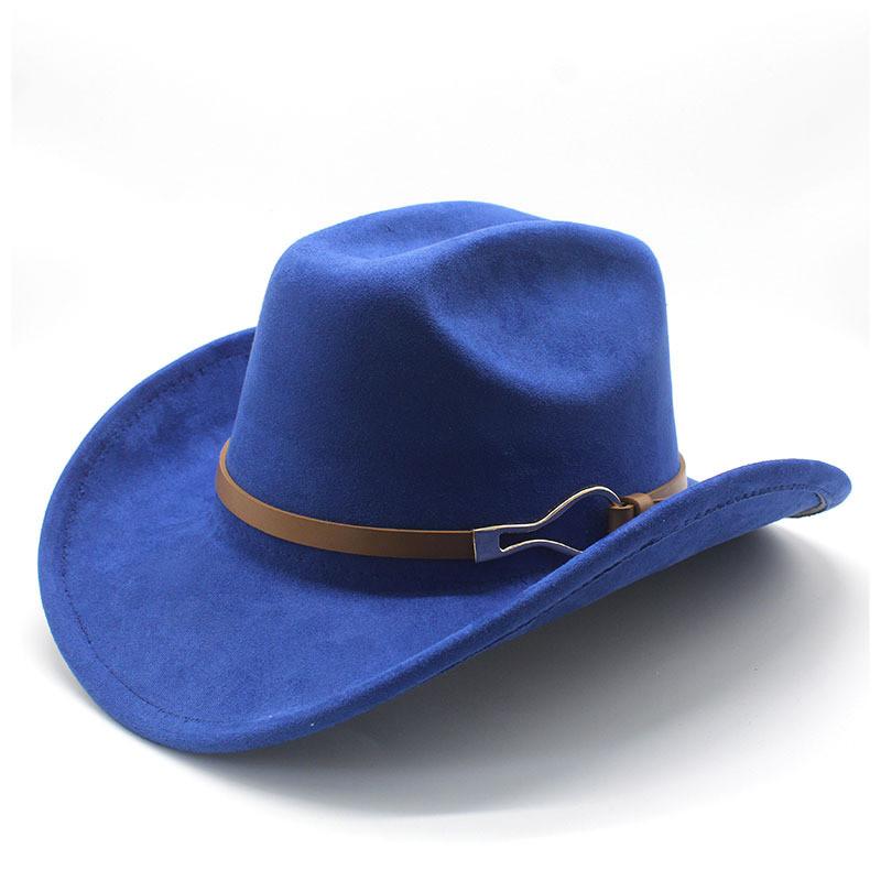 Knot Fedora Hat With Wool Blend Fabric For Winter Men Women Fashion