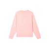 Puma Logo Bestickt Sportlich Lässig Rundhals Sweatshirt Damen Sweatshirt Rosa 678444-63