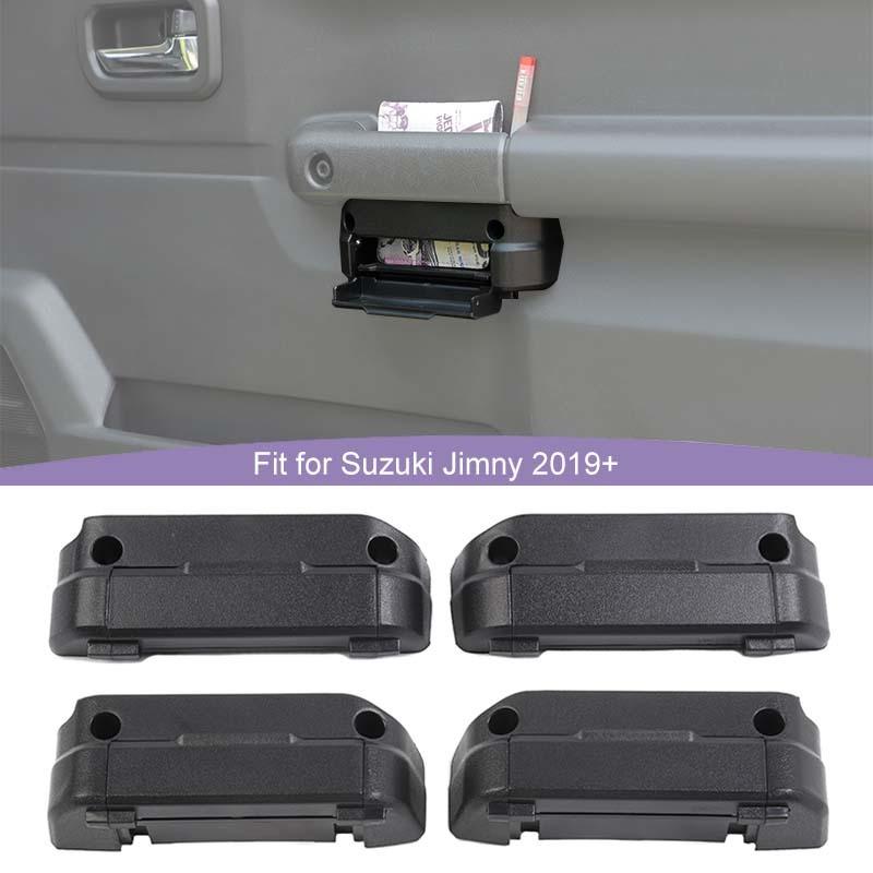 Front Rear Door Armrest Storage Box Organiser Container For Suzuki Jimny 2019 Up 4-Door Version Car Interior Acessories