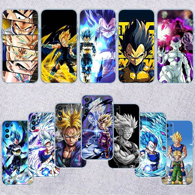 Dragon Ball Vegeta Case for Motorola E7 E22 E20 E13 E15 E22S E30 E40 G10 G20 G04 G22 G23 G05 G75 G35 G55 G6 G7 G8 G9 Plus Power Play
