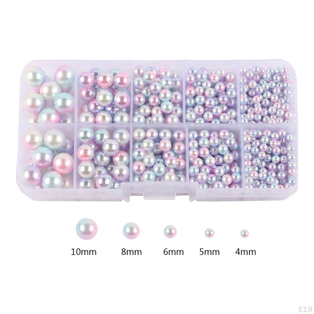 , Loose Beads Home Decor DIY Supplies No Hole Undrilled for Bead Setting Machine Crafts