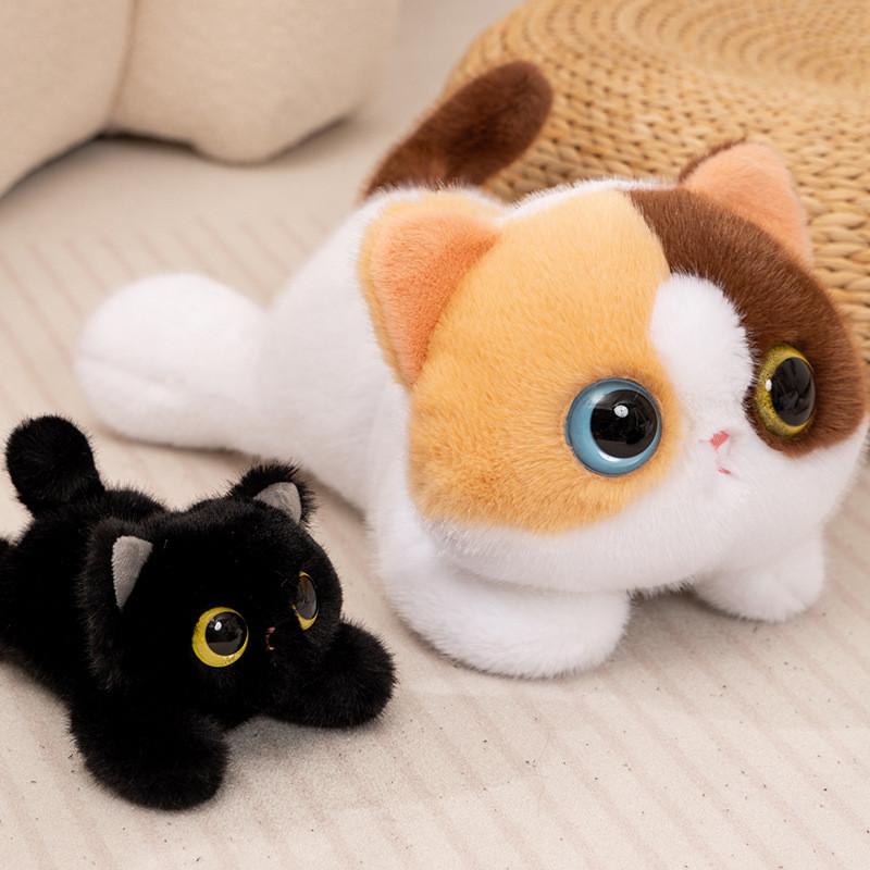 Cat Plush Toy With Soft Polyester Filling For Bedroom Decor And Gifts