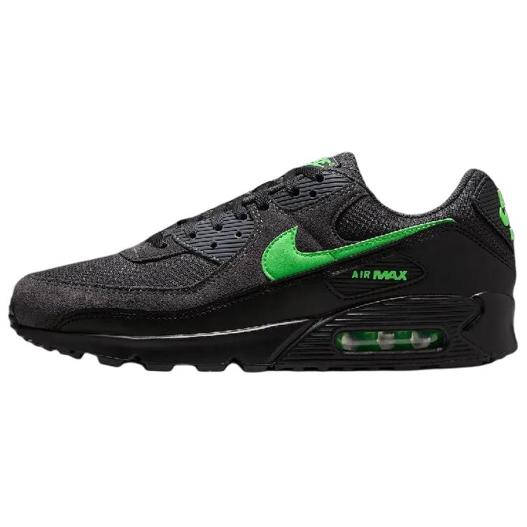 Nike Air Max 90 Black Green Strike Men Sneakers Anthracite DM0029-015