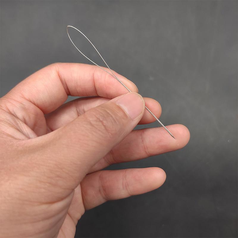 5pcs/Lot wig-Silk-top-injection-needle wig accessories  loop-needles for inject hair on silk top