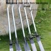 Manganese Steel Luoyang Shovel for Bamboo Shoots, Trees, and Ditch Digging - Outdoor Root and Soil Tool.