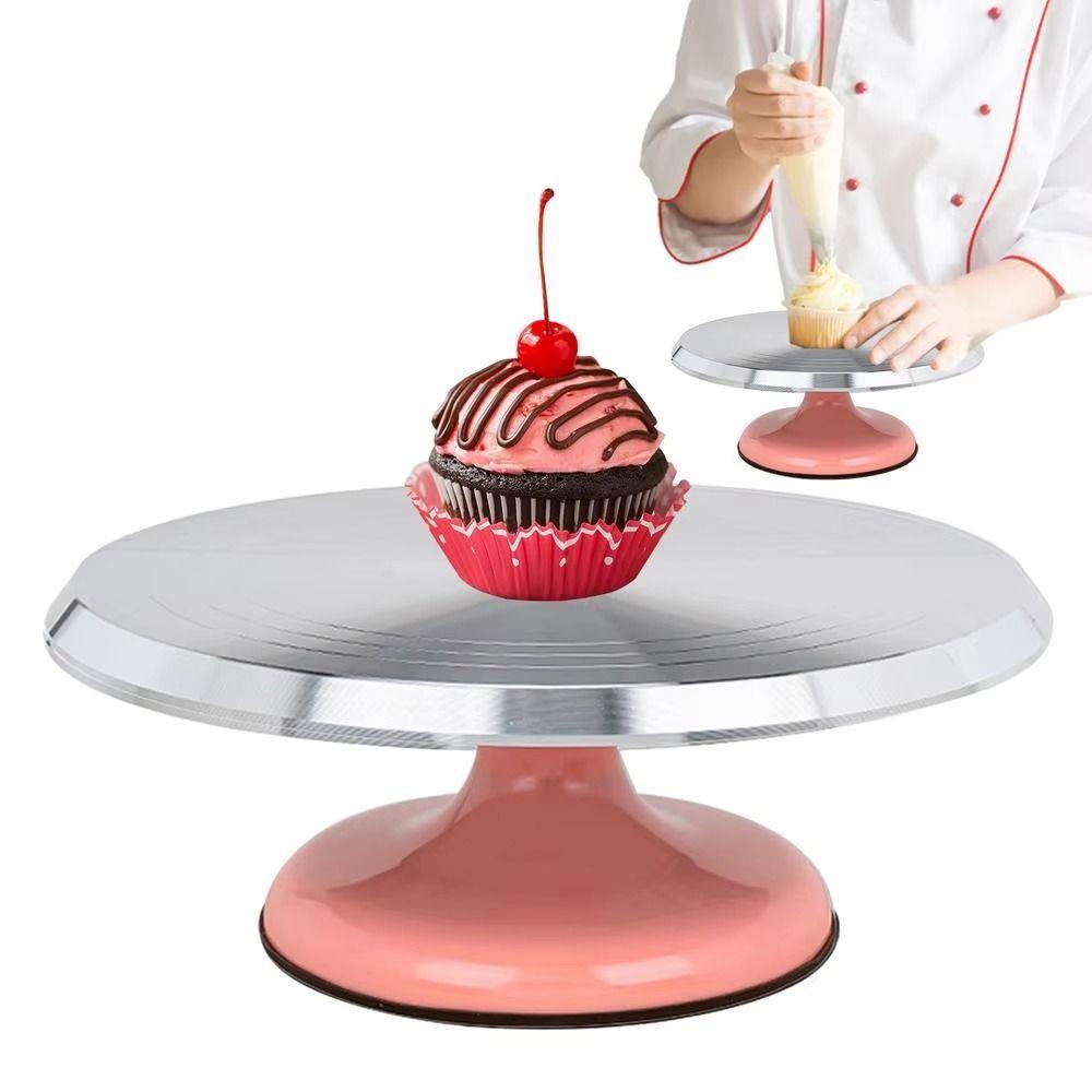 

10 /12 Inch Cake Decorating Spinner Non Slip Revolving Dessert Stand Cake Decorating 10 inch синій