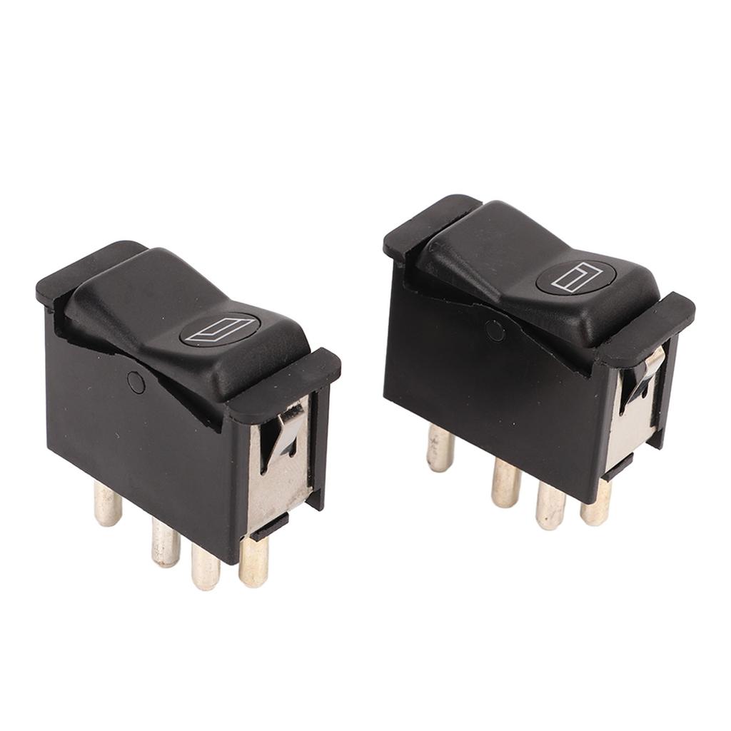 1 Pair Window Switch Button 0008208410 Compact Size Lightweight Replacement For R107 380SL 560SL