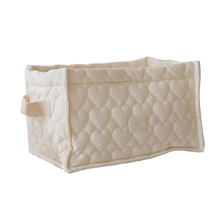 Multipurpose Cotton Fabric Storage Basket Accessory for Desk Organization In Any Room or Offices Space Saving Designs 1 1370₽