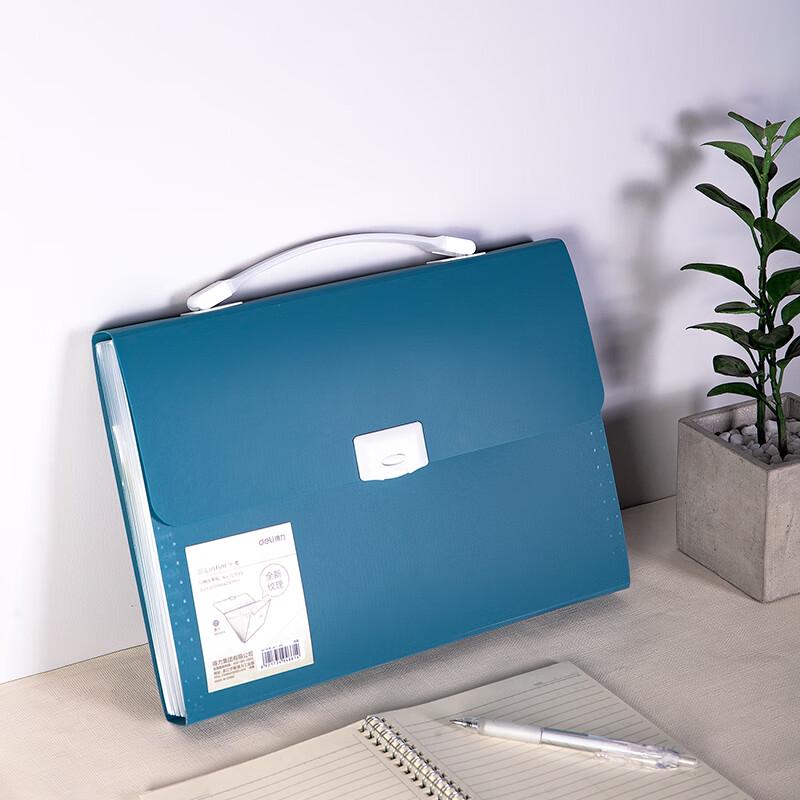 Deli A4 Accordion File Folder
