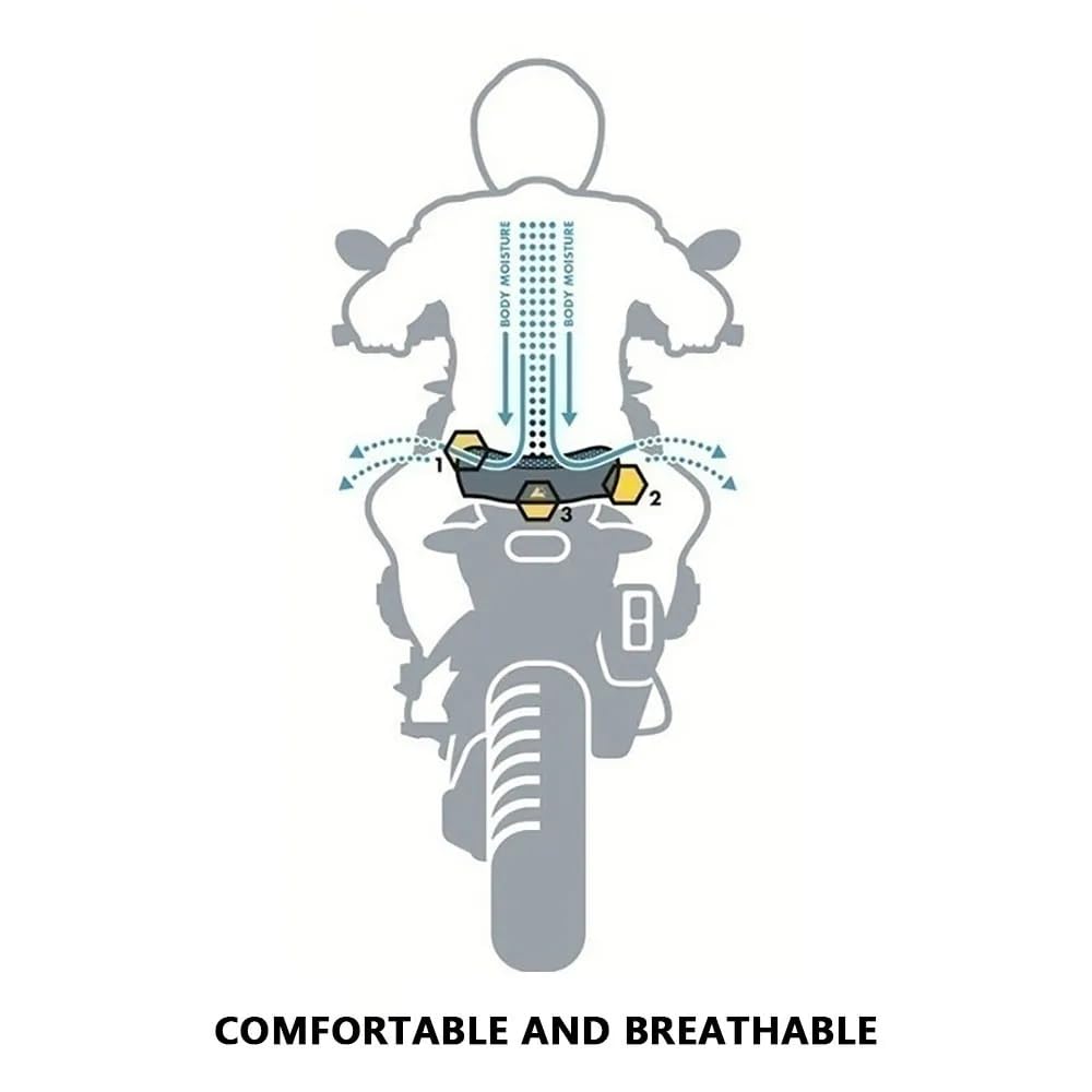 FOR Transalp XL750 2023-2024 Transalp XL 750 Accessories Bike Seat Cover Seat Protector 3D Airflow Seat Cover Motorcycle Accessories
