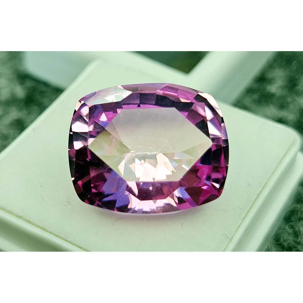 17-18 Ct Natural Pink Sapphire Cushion Cut Stunning Certified Loose Gemstone