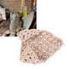 Reptile Hammock   Safe Woven Climbing Net Easy Installation Hammock Lounger for Bearded Dragon  
