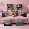 Impressionism EEdouard Manet Cushion Cover Pillow Case Ultra Soft Skin Friendly Fabric Cloud Like Comfort  Concealed Zipper